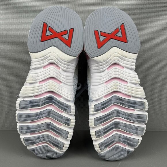 Nike Free Metcon 4 Sneaker Shoes Women 8 Football Grey Soft Pink Blue CZ0596-003 - Picture 7 of 9